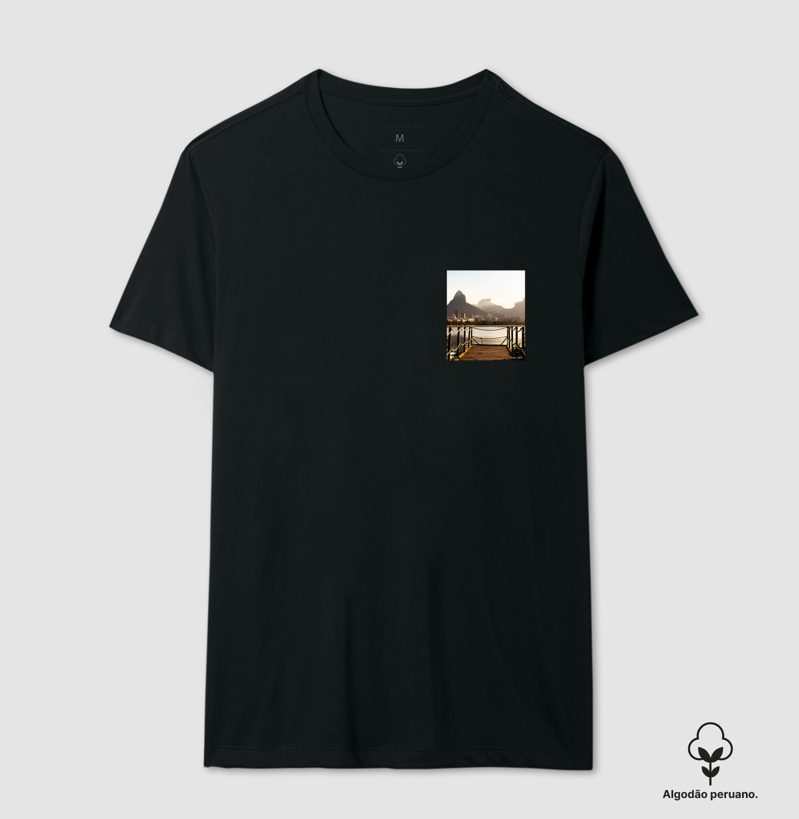 Camiseta Lagoa Bolso