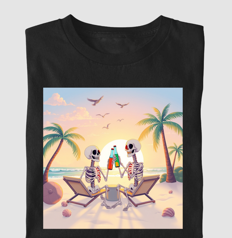 Coleção Cervejas - Amigos Caveiras na Praia