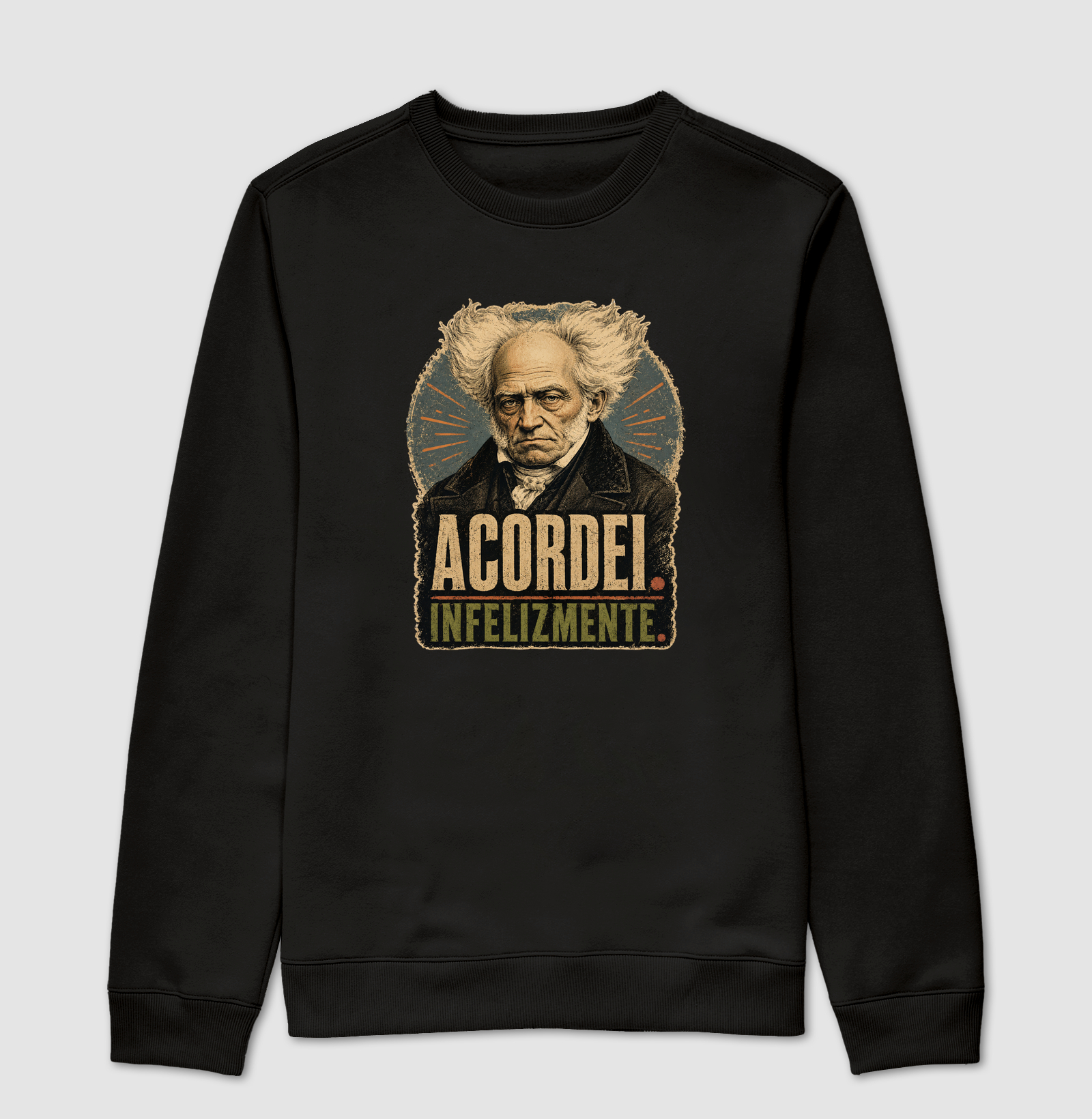Acordei. Infelizmente.