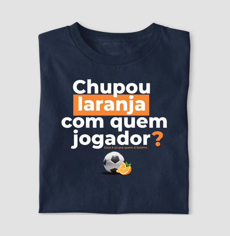 Camiseta Chupou Laranja