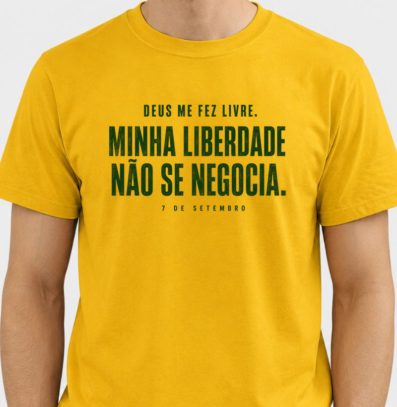 CAMISETA 7 DE SETEMBRO