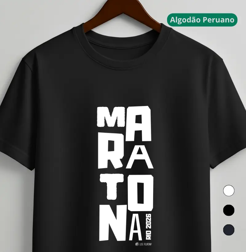 Camiseta Corrida - Maratona Rio 2026