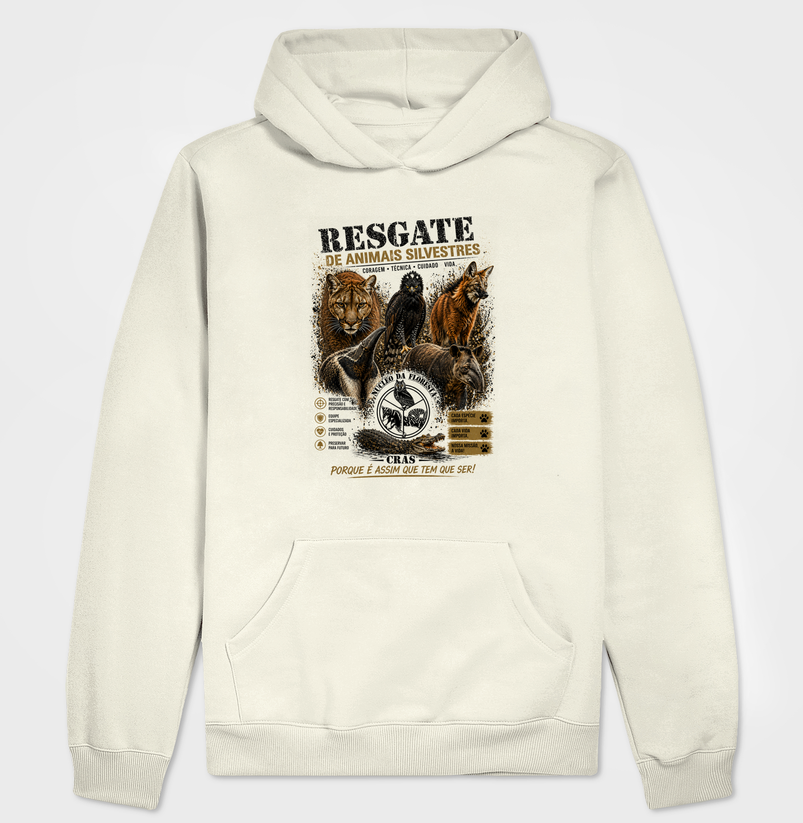 RESGATE - ANIMAIS SILVESTRES - BRANCA