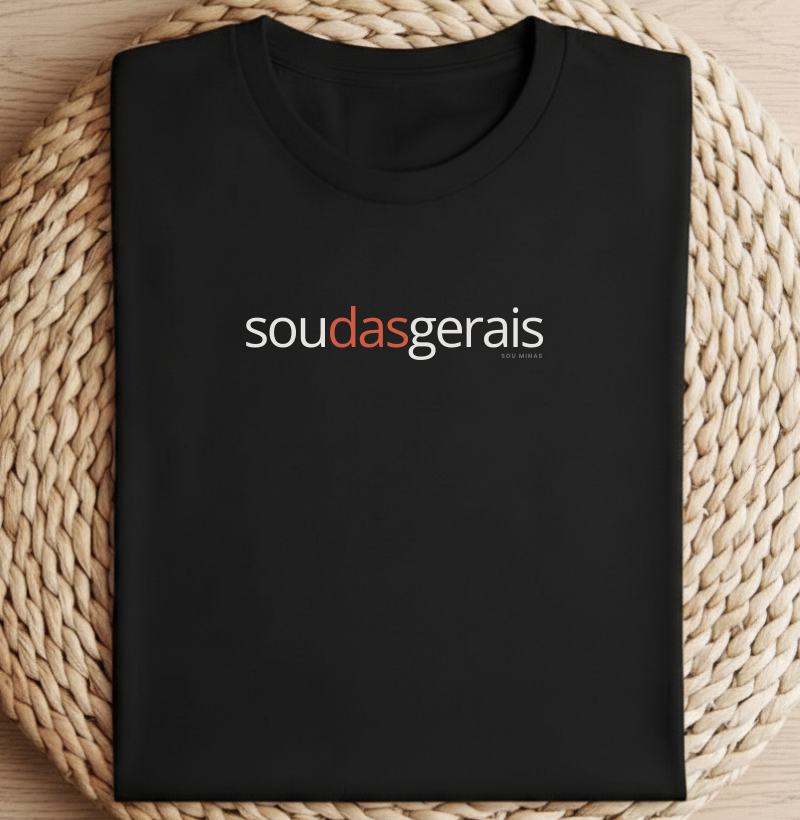 Camiseta Sou das Gerais | Identidade Mineira
