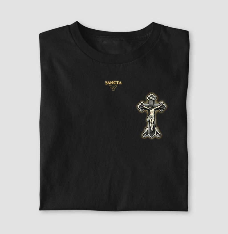 Jesus Crucificado Minimalista Cruz Trevolada