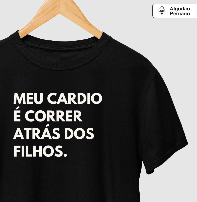 Meu cardio é correr atrás dos filhos