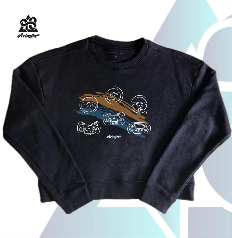 Moletom Cropped Volantes Gerações