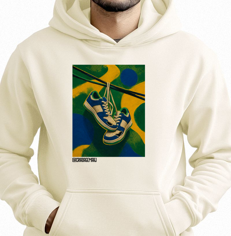 Casaco Moletom Tênis no Fio 