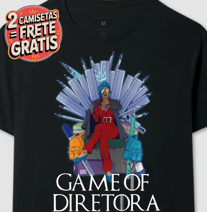 Camiseta Game Of Diretora