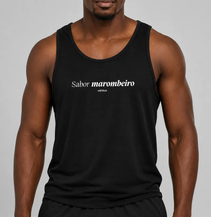 Regata unissex - Sabor marombeiro