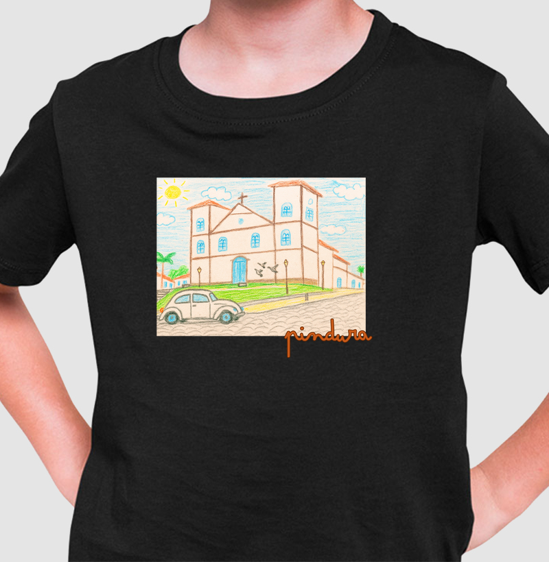 Camiseta Infantil Pirenopolinha