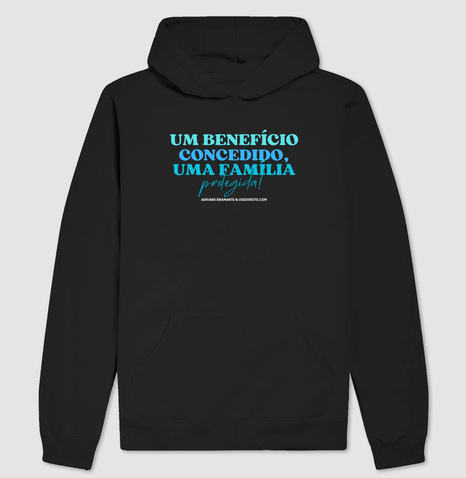 Hoodie Família Protegida - Adriane Bramante