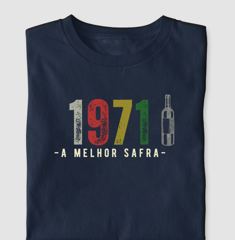 Camiseta A Melhor Safra 1971