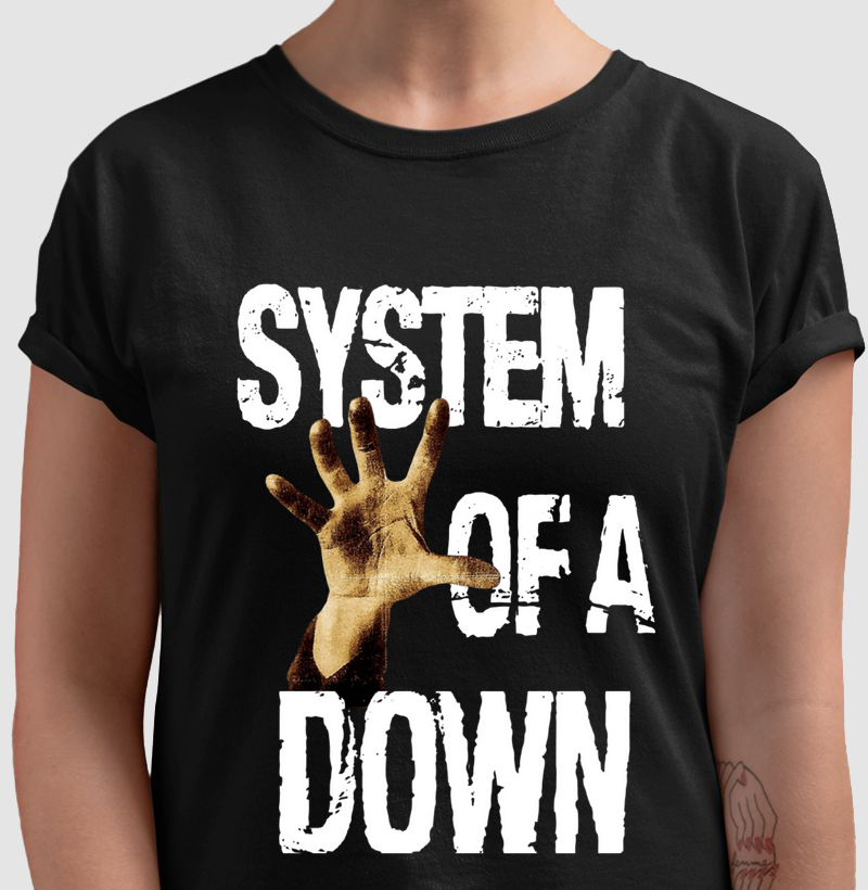 System Of a Down - Full Hand (Black)
