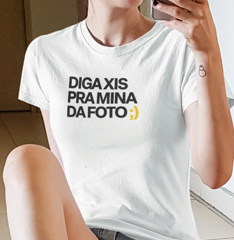 Diga Xis pra mina da foto