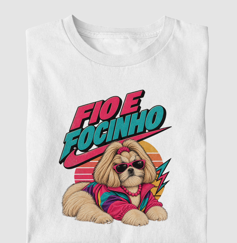 Synthwave Shih-Tzu