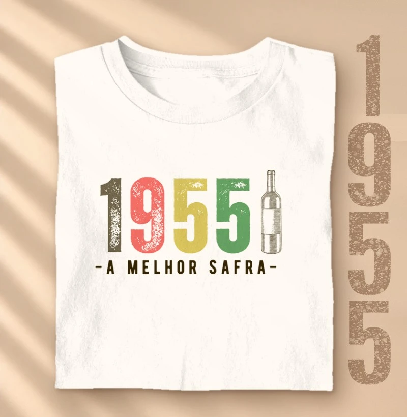 Camiseta Vinho - A Melhor Safra 1955