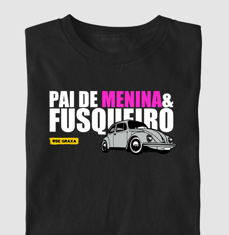 Pai de Menina e Fusqueiro Cinza Prata