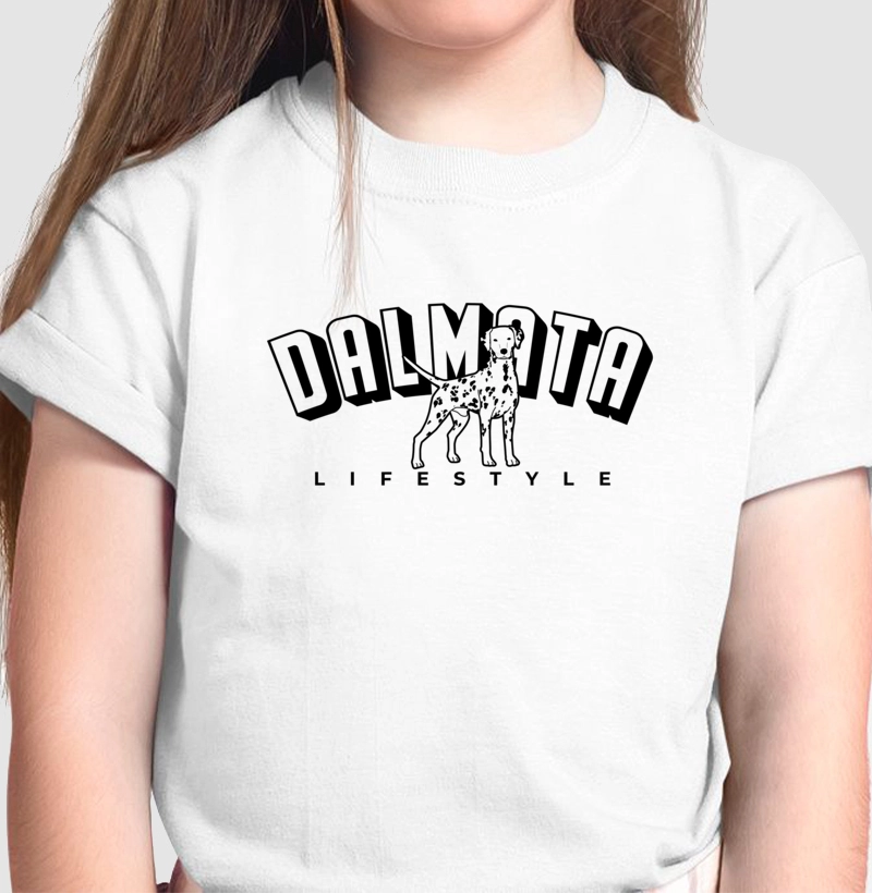 Camiseta Infantil Dalmata LifeStyle 02
