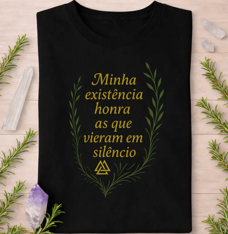 Minha existência honra