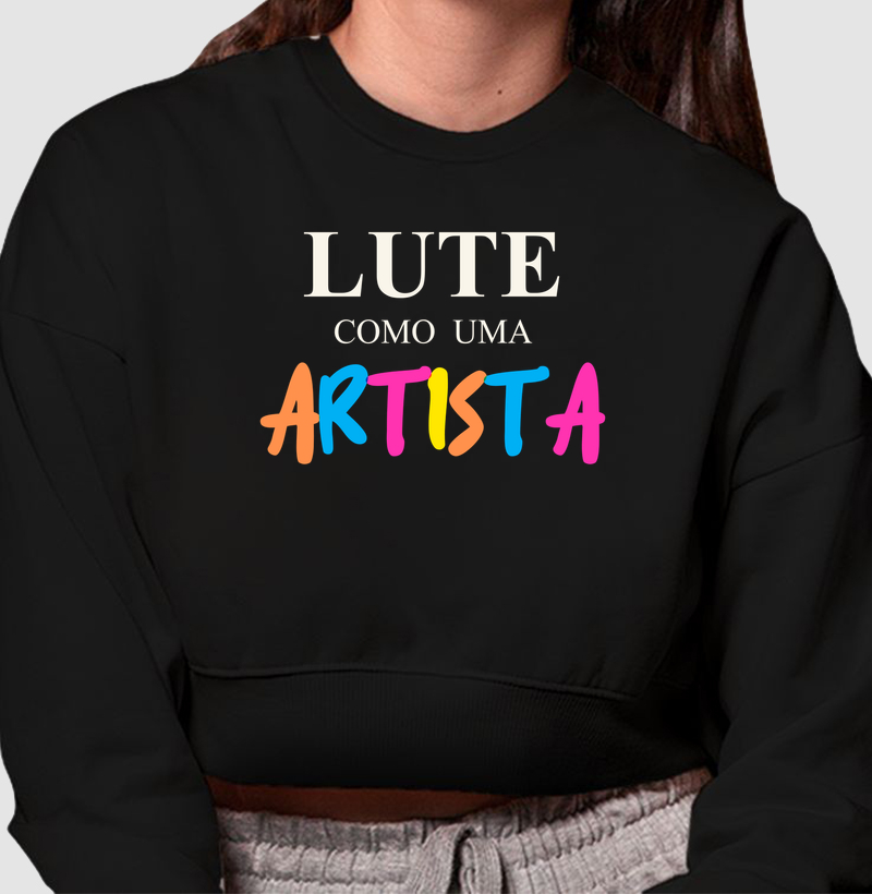 Lute como uma artista