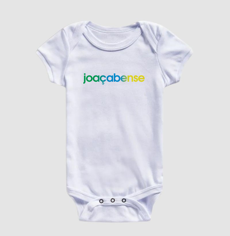 Body Infantil Joaçabense Cores da Bandeira
