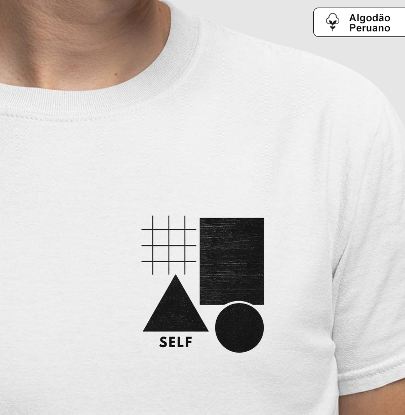 GEO BLACK - Camiseta Algodão Peruano