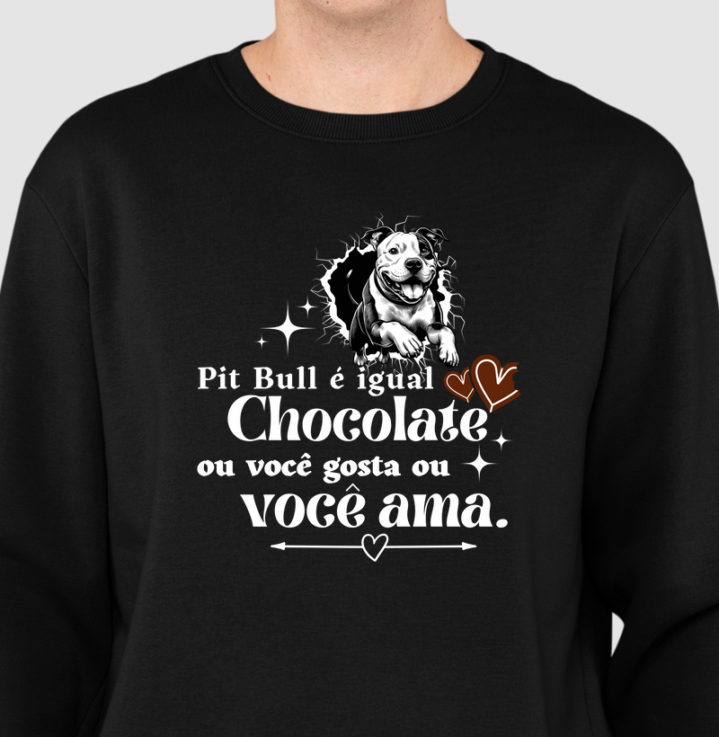 Pit Bull é igual chocolate ou você gosta ou você ama