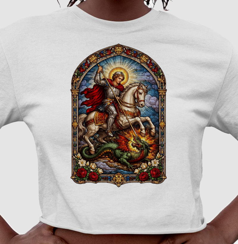 São Jorge vitral
