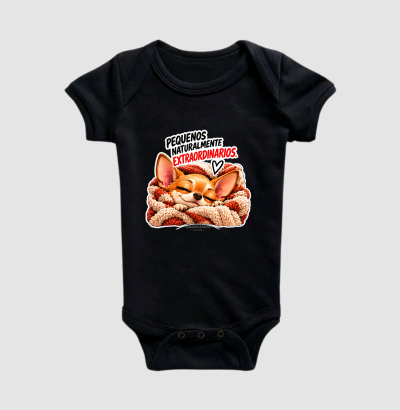 Pequenos naturalmente extraordinários - Body Infantil