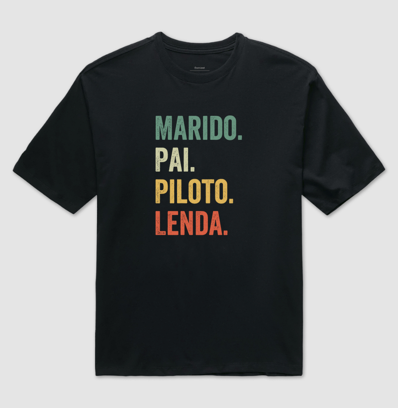 Marido. Pai. Piloto. Lenda.