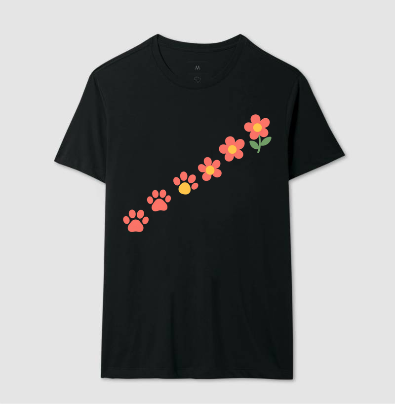 Flor & Patas - Camiseta