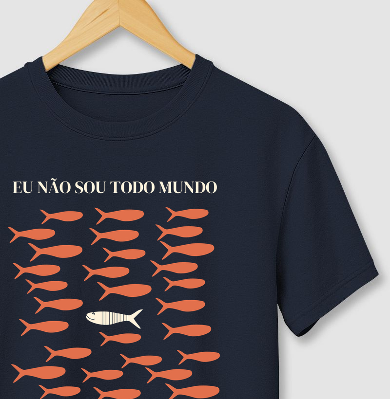 Eu Não Sou Todo Mundo - Adulto - Laranja