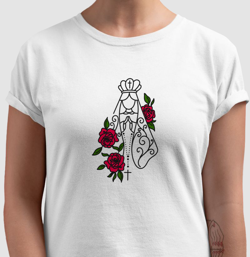 Nossa Senhora e as Flores