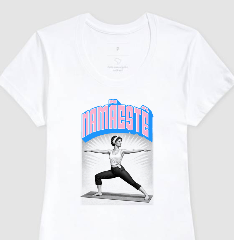 Namãestê Guerreira 1 - Camiseta Premium