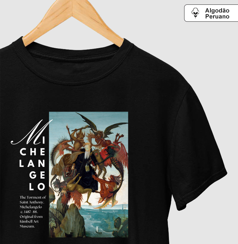 The Torment of Saint Anthony (1487) - Michelangelo