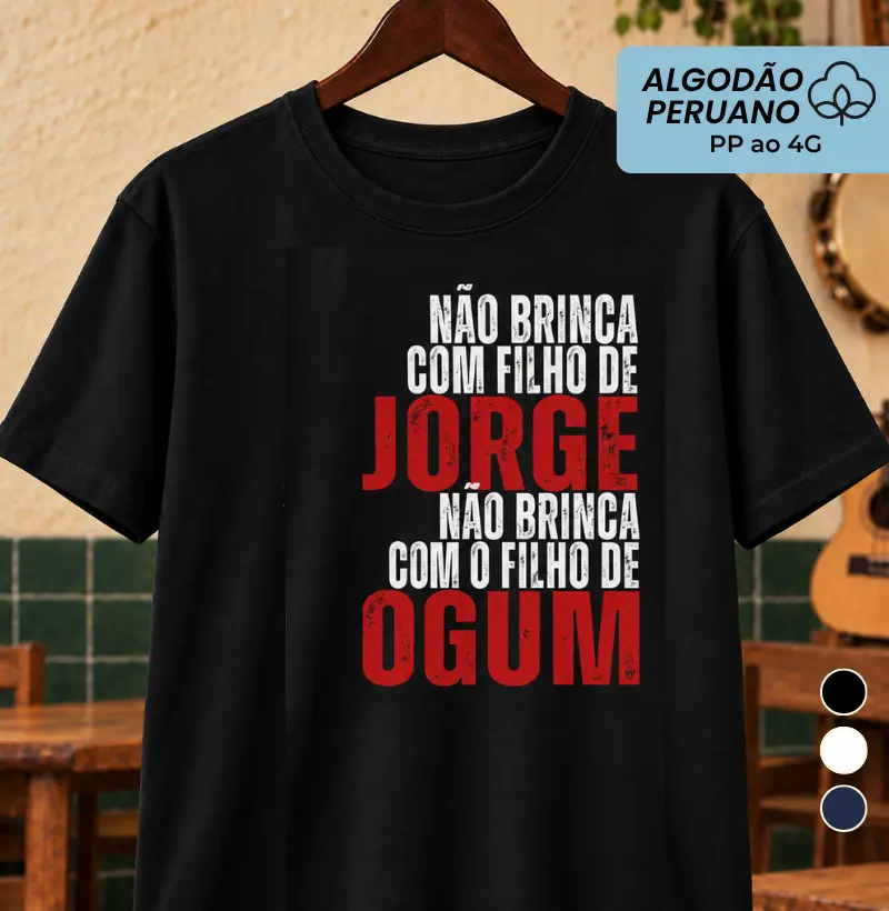 Não brinca com filho de Jorge