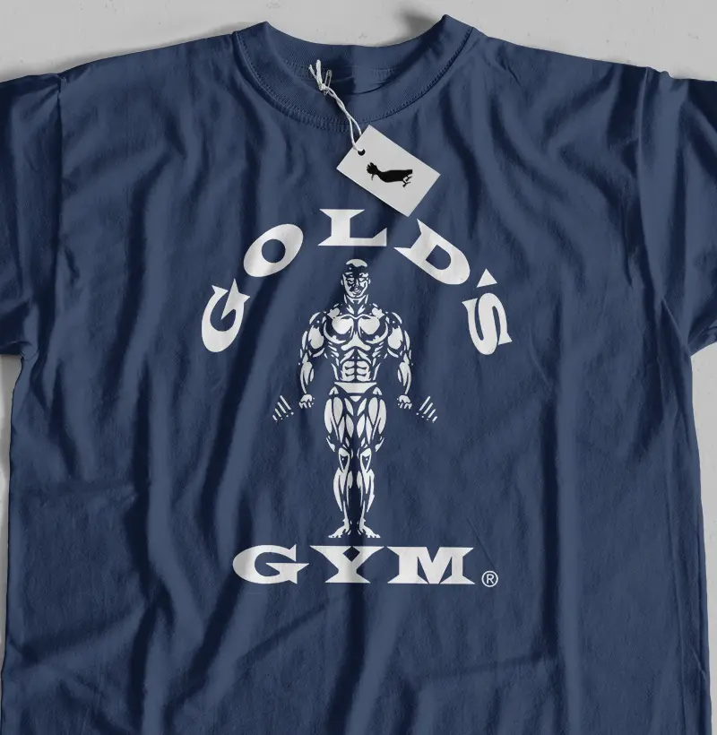 Camiseta Gold's Gym | OldSchool