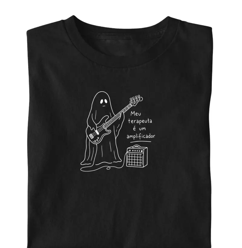 Camiseta Meu Terapeuta é um Amplificador