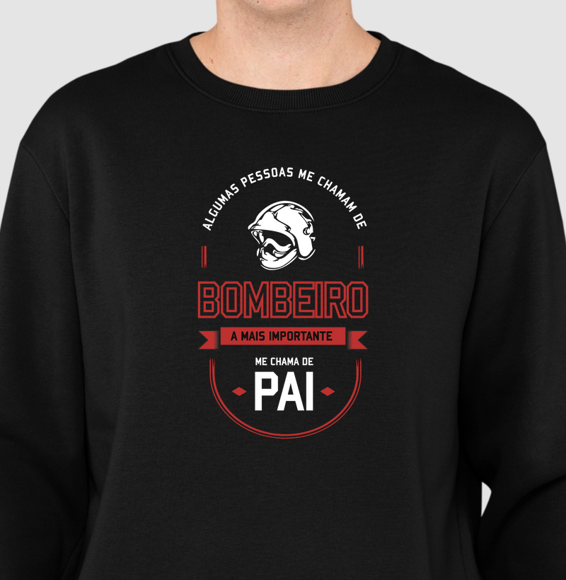 Pai Bombeiro - Suéter
