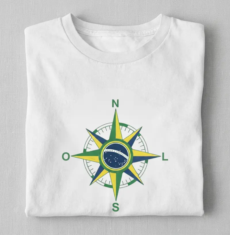 Rosa dos Ventos COPA Brasil - Algodão 30.1