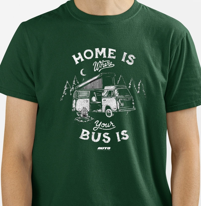 Camiseta Kombi Home