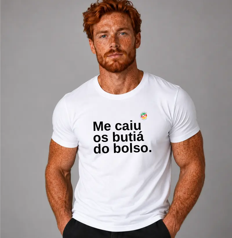 Camiseta Rio Grande – Me caiu os butiá do bolso
