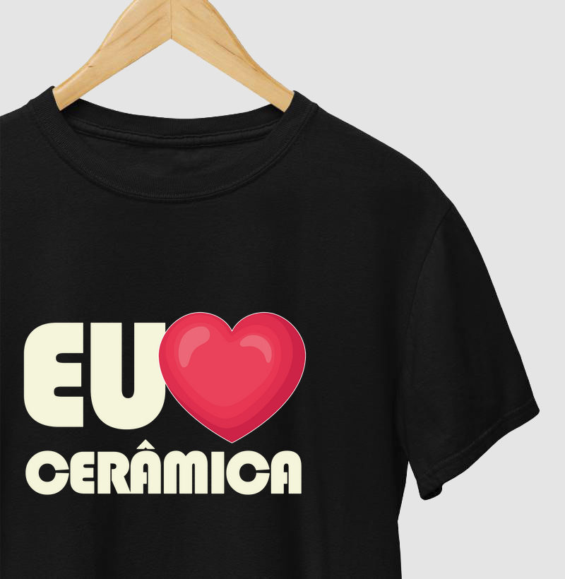 Eu amo cerâmica