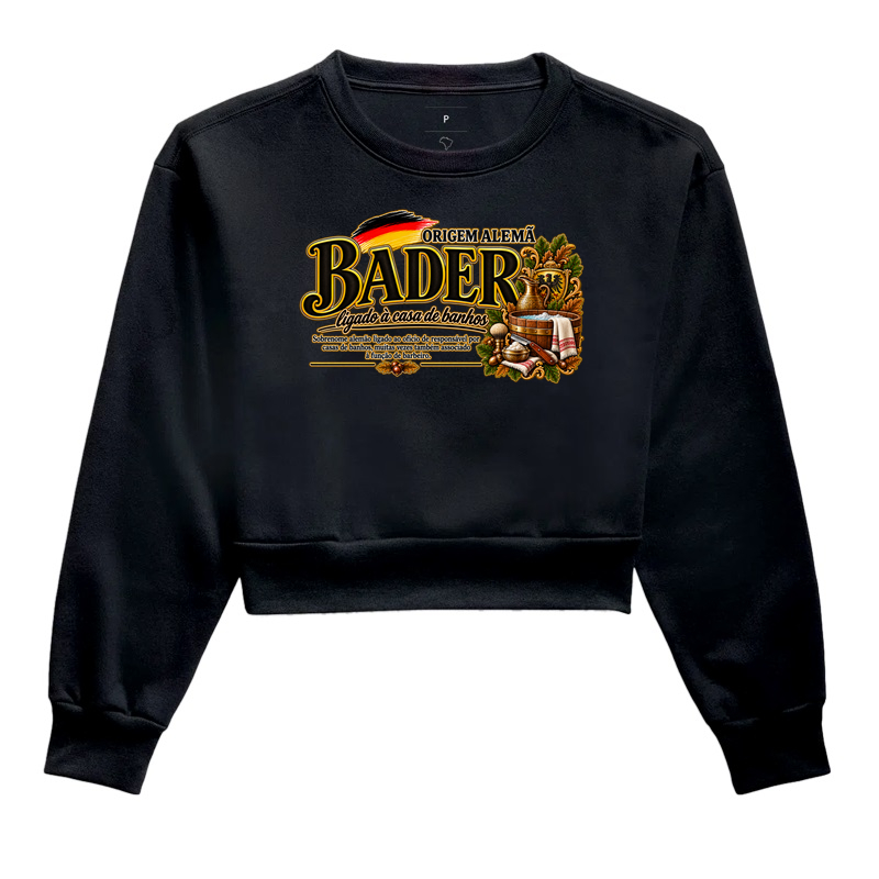 Bader  - Cropped Moletom