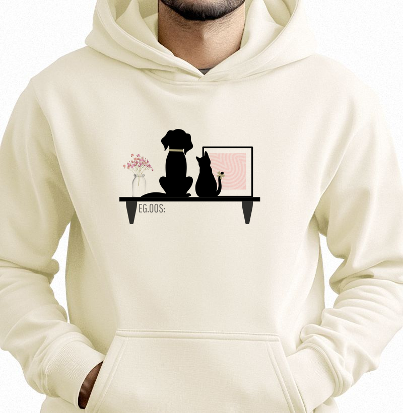 Moletom: Pets na estante