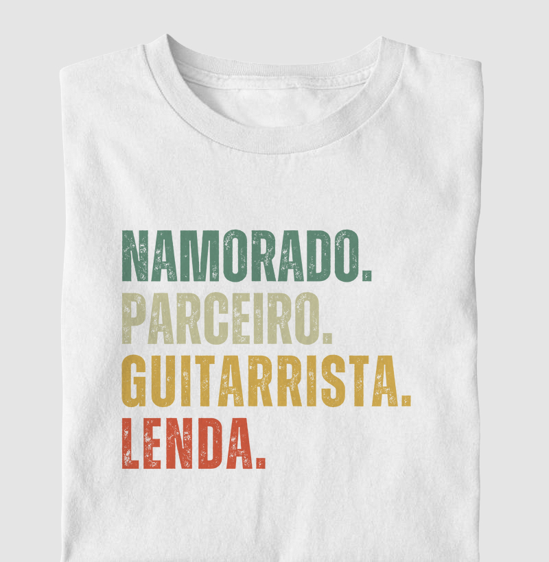 NAMORADO. PARCEIRO. GUITARRISTA. LENDA.