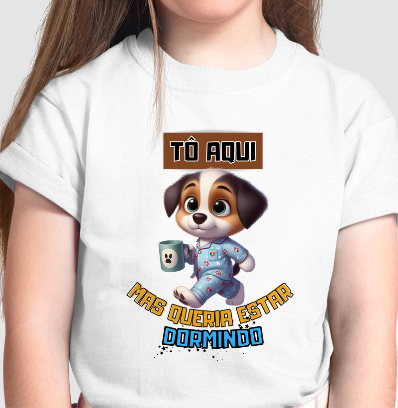 Cachorrinho - Tô aqui, mas queria estar dormindo