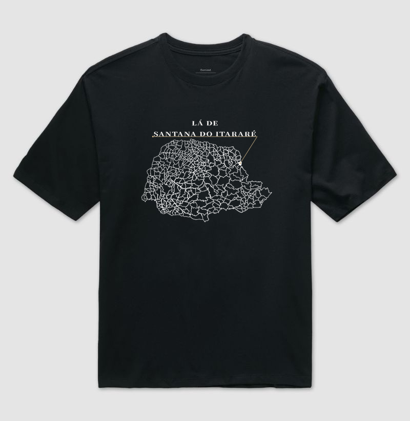 Santana do Itararé | Origem PR - Camiseta Oversized