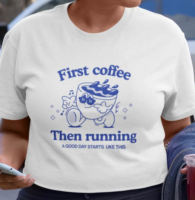 First coffee, then running